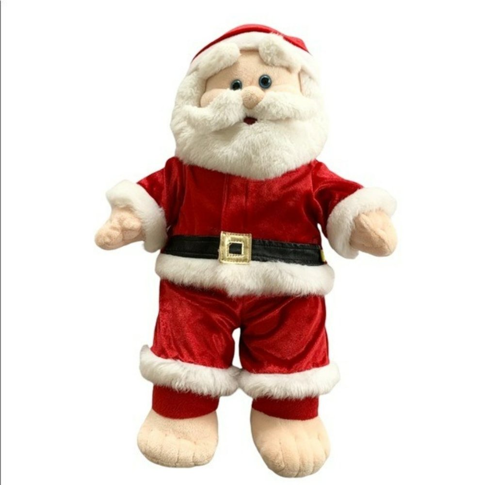 Build A Bear Santa Christmas St Nicholas Plush Toy 18”